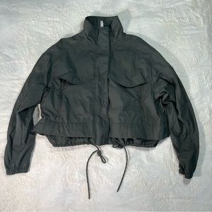 Athleta Khaki Parachute Jacket